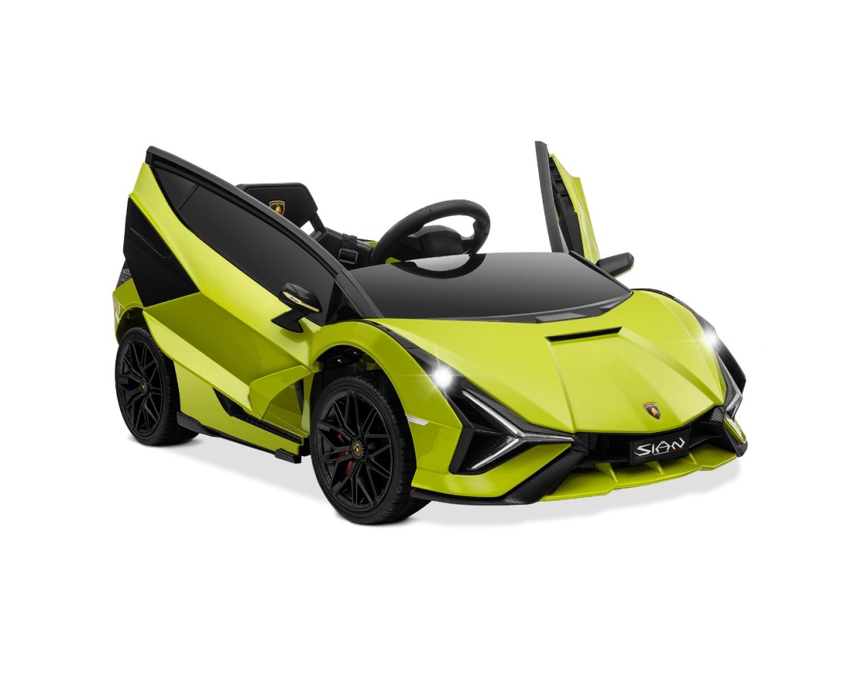 Kidzone Kids 12V Electric Ride On Licensed Lamborghini Sian Roadster M