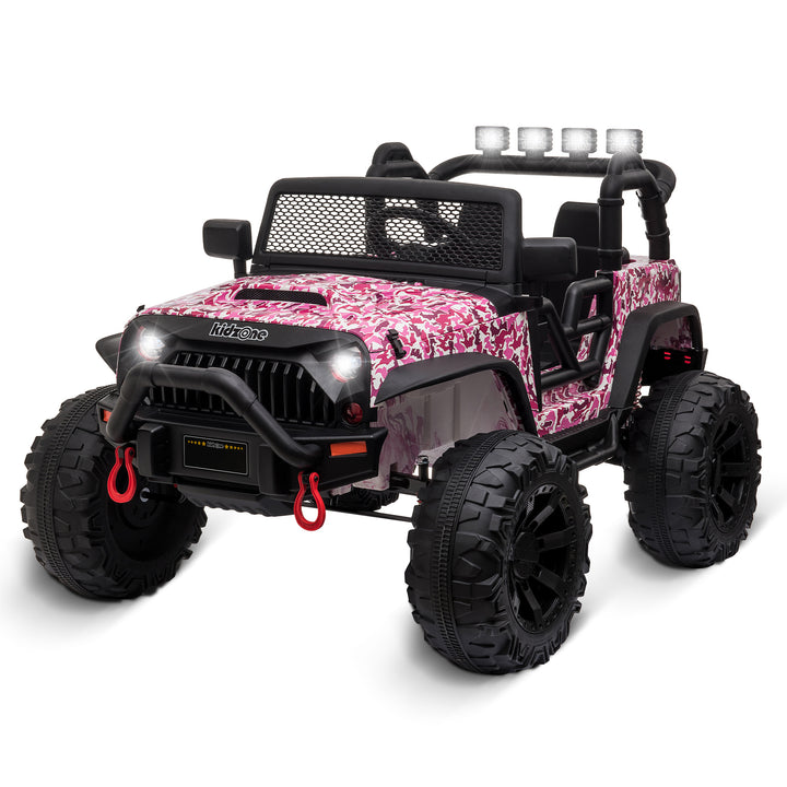 12V Power Wheels Ride On Truck for Kids