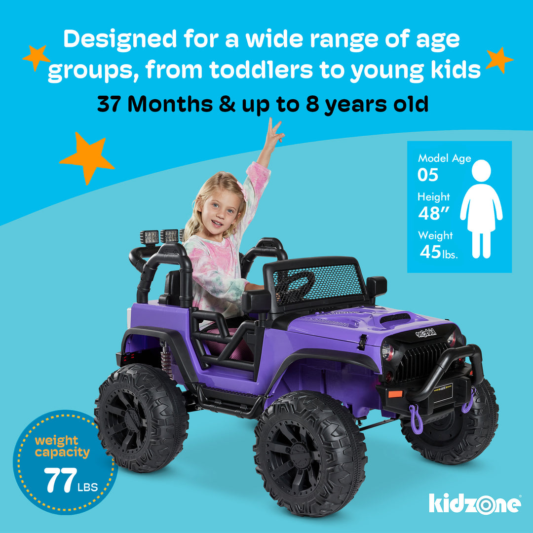 12V Power Wheels Ride On Truck for Kids