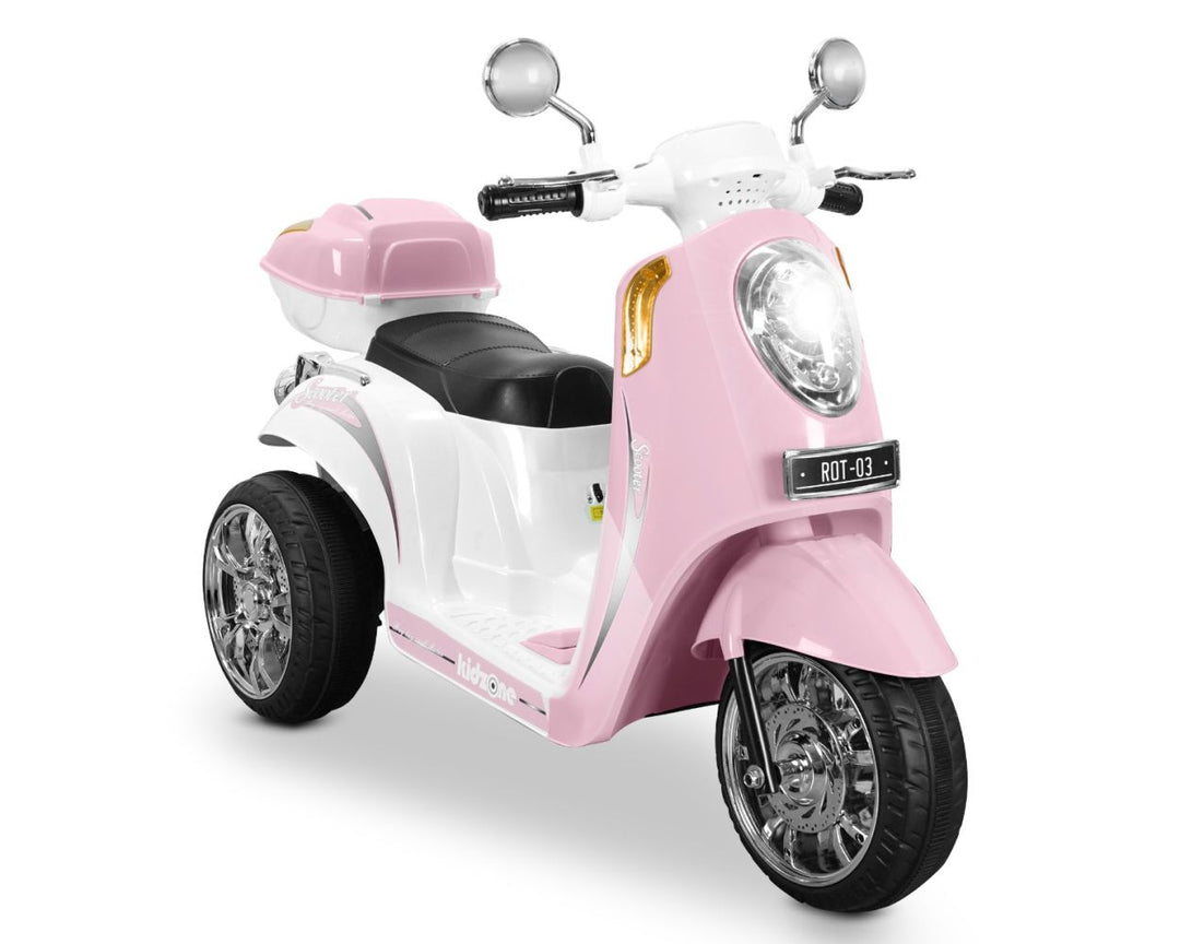 Baby Scooter Power Scooter For Toddlers 6V Ride On Motorcycle For Kids