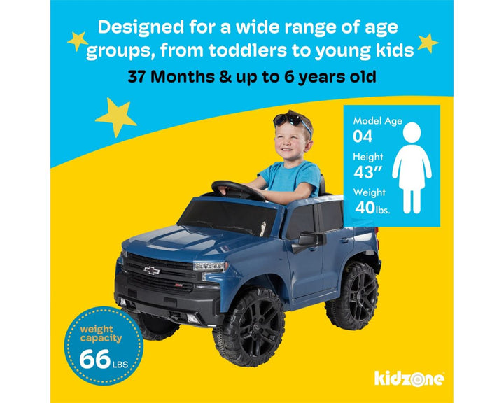 Chevrolet Silverado Trail Boss Kids Ride On Truck