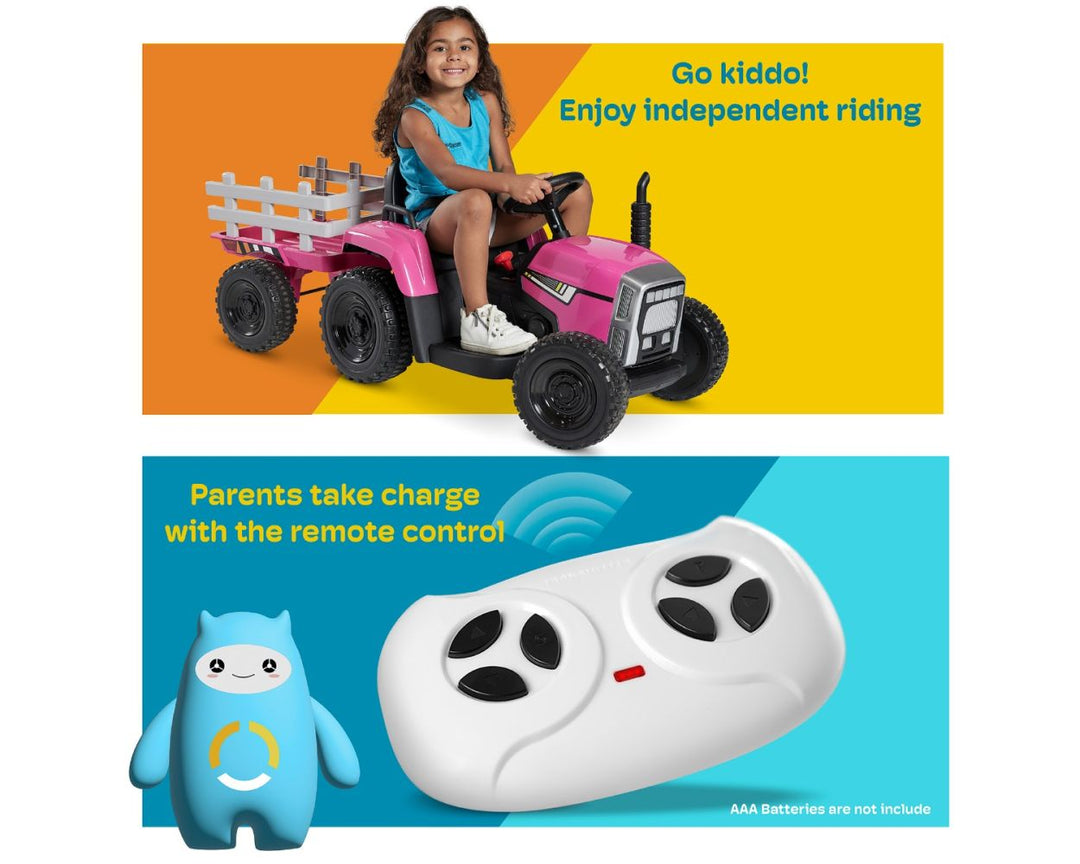 V2 Tractor Ride On Toy for Kids