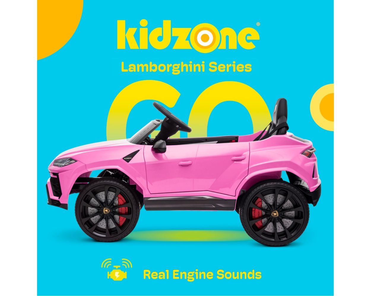 KidZone 12v selling Lamborghini Urus Ride-On Car