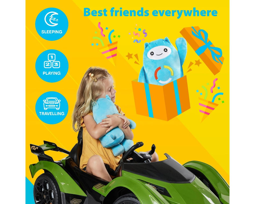 KIDZONE VOVO The New Original Ride-On Soft Colorful Plushie