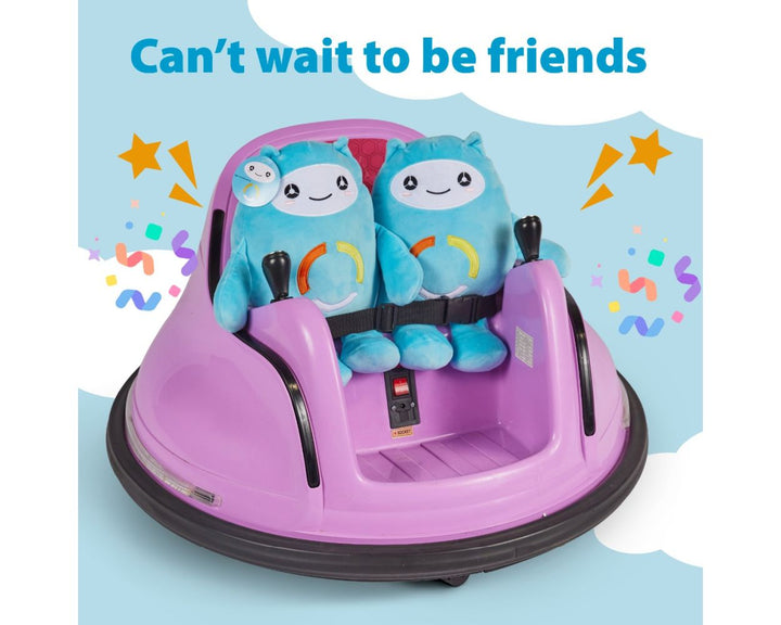 KIDZONE VOVO The New Original Ride-On Soft Colorful Plushie