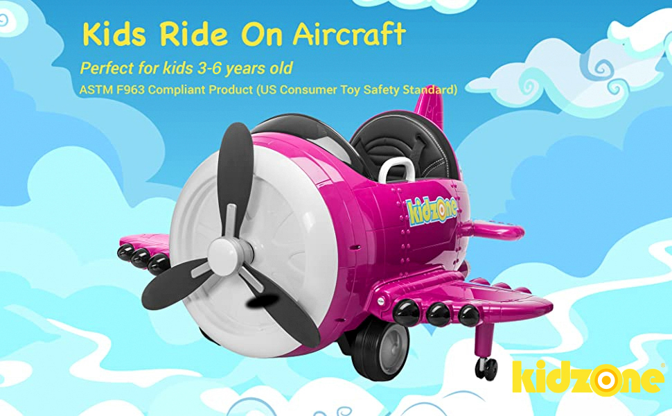 Kidzone Ride On Aircraft