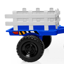 Kidzone V2 Electric Tractor with Trailer