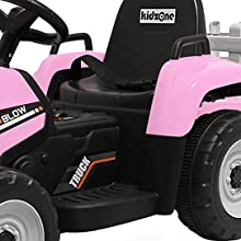 Kidzone Electric Tractor with Trailer